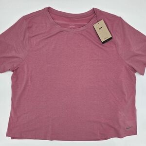 Nike Women's Short Sleeve Tee in Rose
